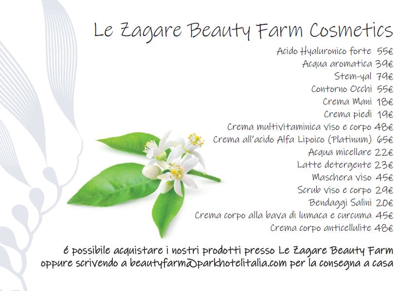 Beautyfarm Le Zagare - Park Hotel Italia